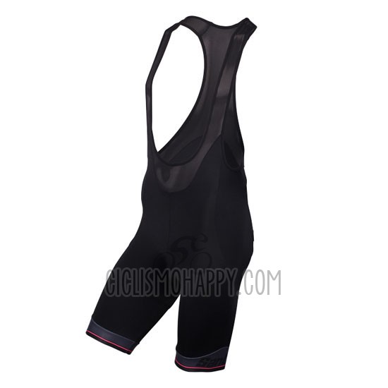 Giro D'italy Cycling Jersey Bib Short 2016 Men Short Sleeve Black and Red